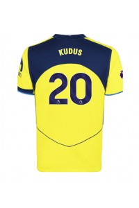 Tottenham Hotspur Mohammed Kudus #20 Fotballdrakt Tredje Klær 2025-26 Korte ermer